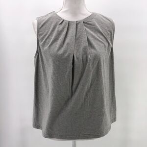Against Nudity Montreal Alinea Gray Sleeveless Top